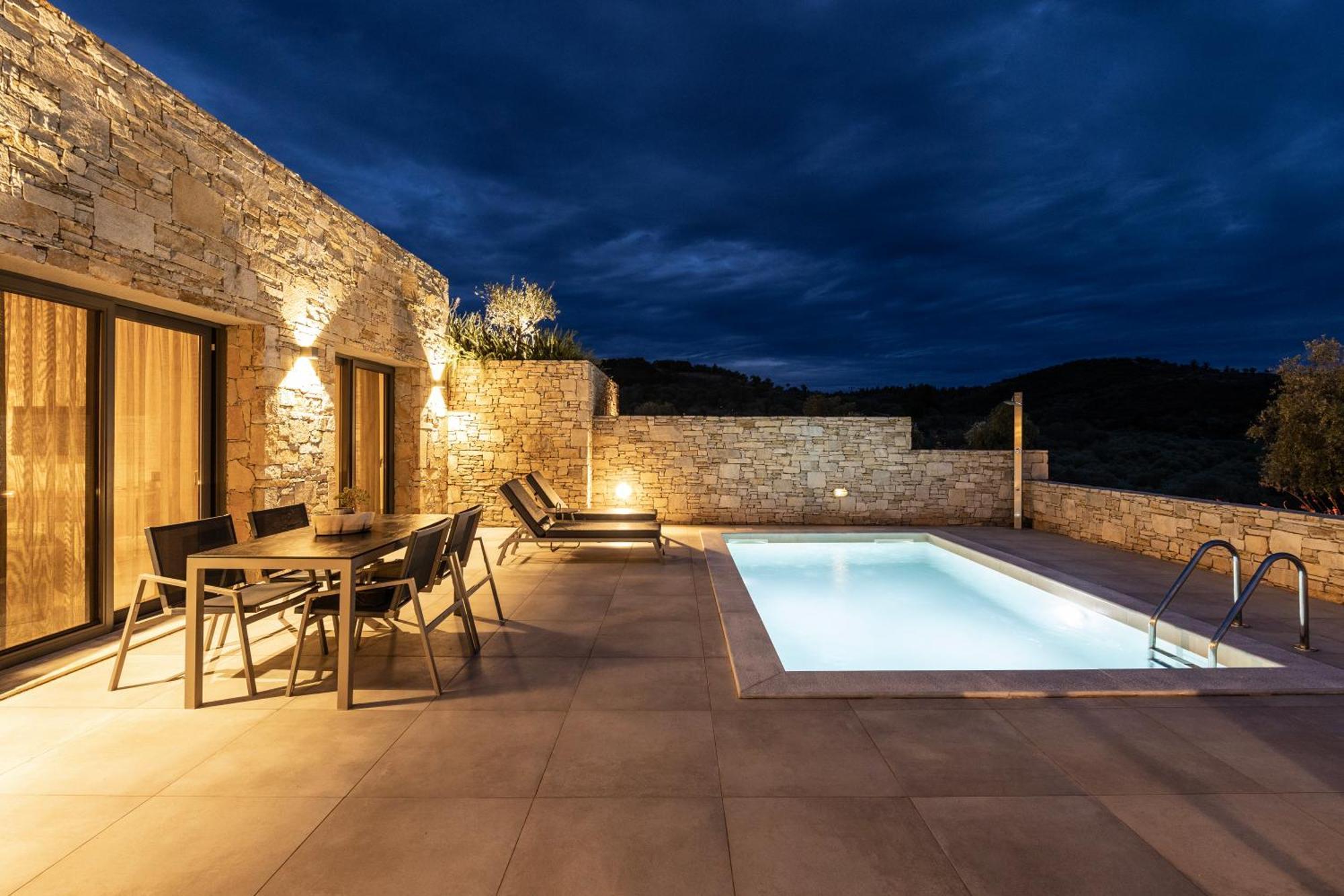Fari Stone Villas Skala Marion Ngoại thất bức ảnh