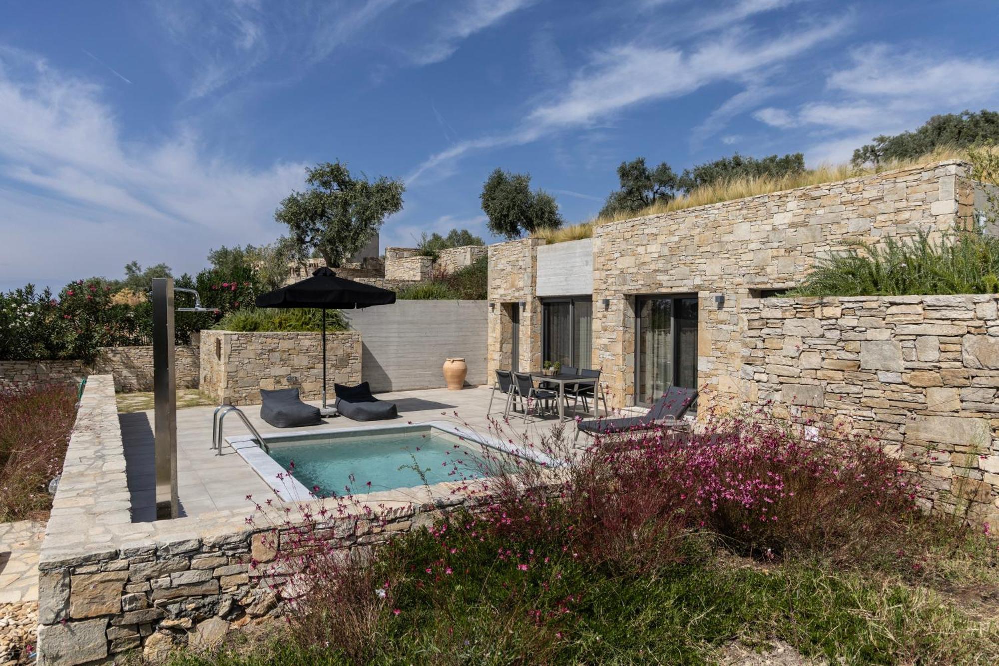 Fari Stone Villas Skala Marion Ngoại thất bức ảnh