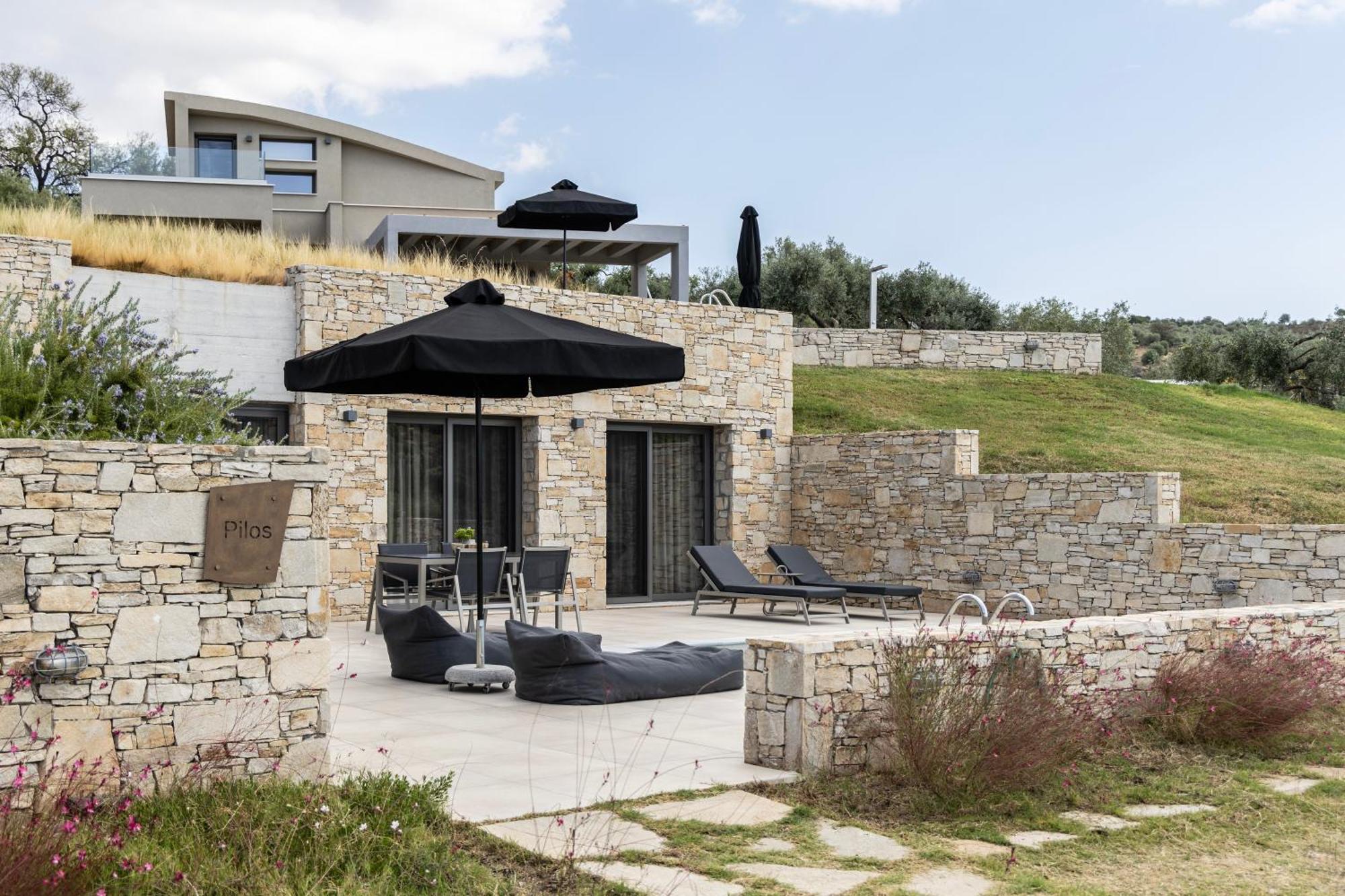 Fari Stone Villas Skala Marion Ngoại thất bức ảnh