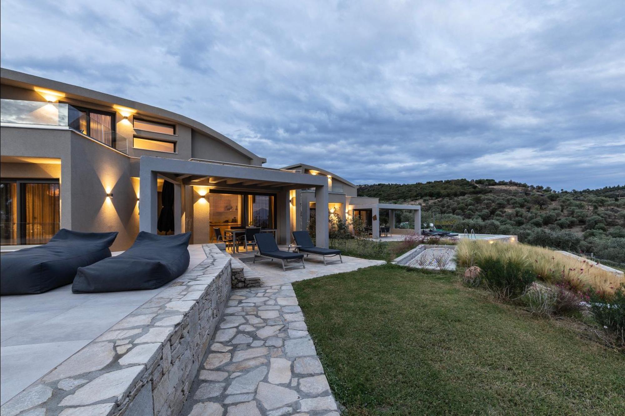 Fari Stone Villas Skala Marion Ngoại thất bức ảnh