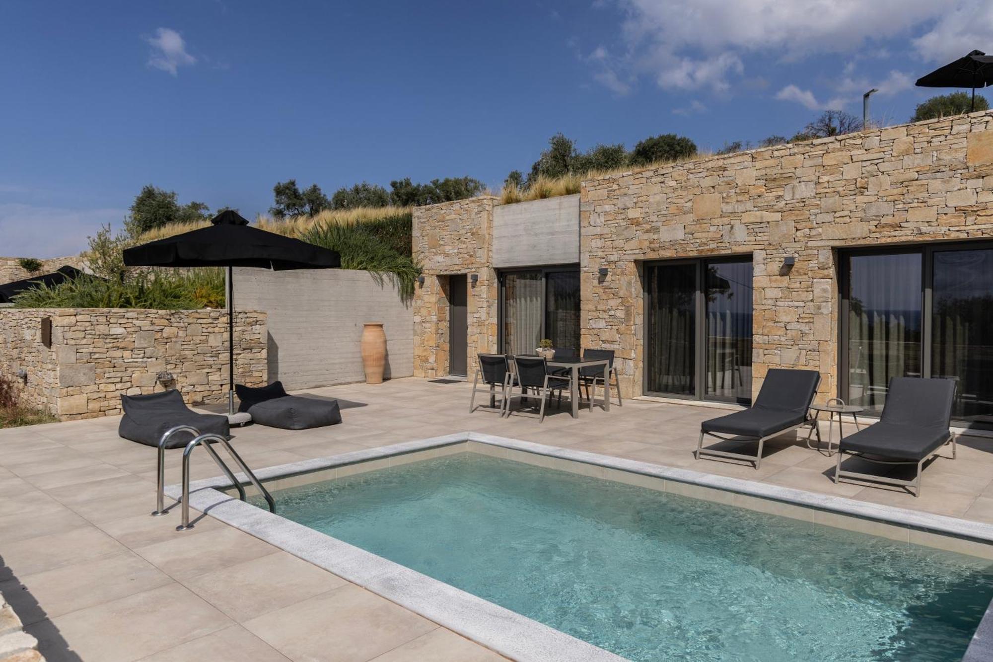 Fari Stone Villas Skala Marion Ngoại thất bức ảnh