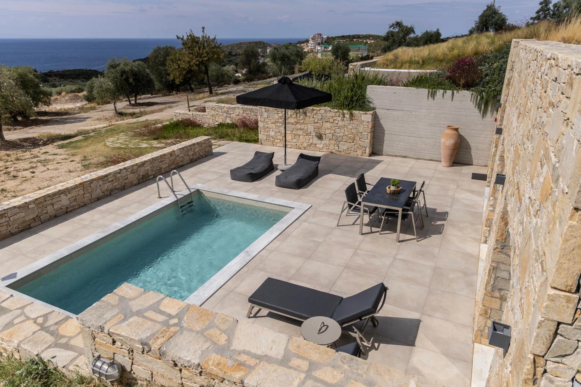 Fari Stone Villas Skala Marion Ngoại thất bức ảnh