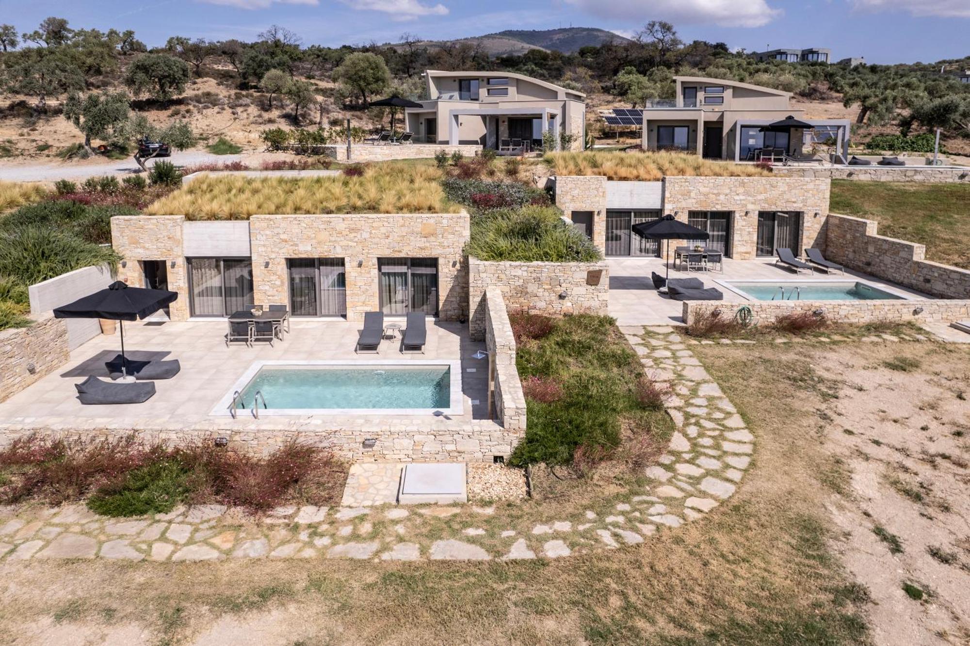 Fari Stone Villas Skala Marion Ngoại thất bức ảnh